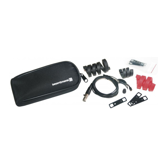 Beyerdynamic MCE 55 Handbücher