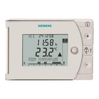 Siemens REV24 Serie Bedienungsanleitung