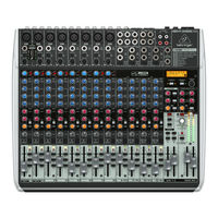 Behringer XENYX QX2222USB Bedienungsanleitung