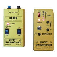 Beha-Amprobe UNITEST Bedienungsanleitung