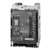 Siemens SENTRON WL Ergänzung Zur Betriebsanleitung