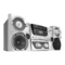Stereoanlagen Philips FW-R55 Bedienungsanleitung