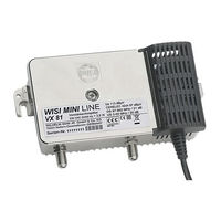 Wisi MINI LINE VX 87 Betriebsanleitung
