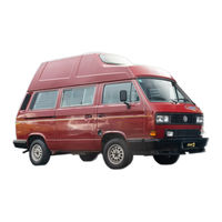 Volkswagen California Zusatz Zur Betriebsanleitung