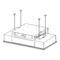 Dunstabzugshauben Faber AIR HUB CEILING HEAVEN LIGHT PRO A120 RVS Gebrauchsanleitung