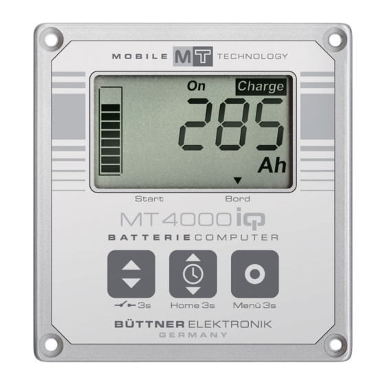Dometic BUTTNER MT 5000 iQ Handbücher