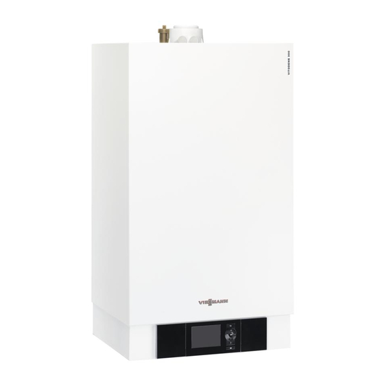 Viessmann VITODENS 300-W Typ B3HA Handbücher