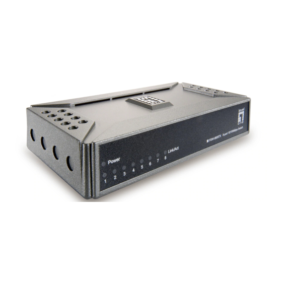 LevelOne FSW-0808TX Handbücher