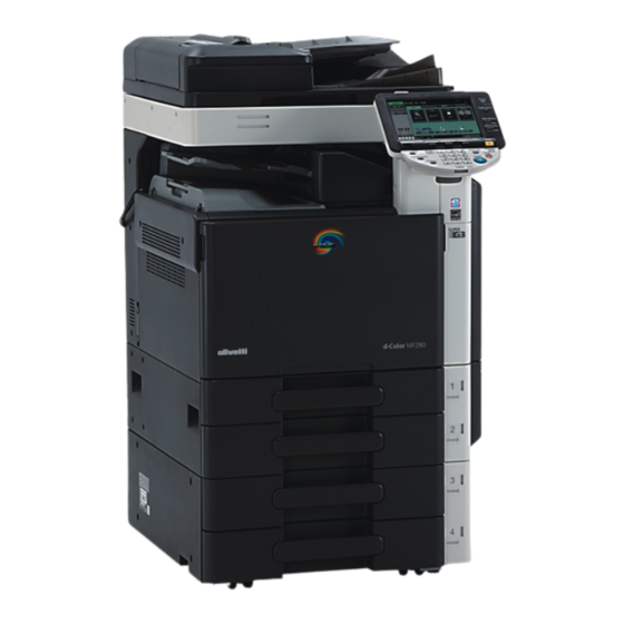 Olivetti d-Color MF220 Handbücher