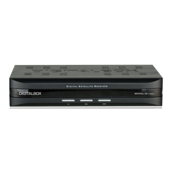 DigitalBox IMPERIAL DB 1 basic Handbücher