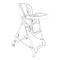 Hochstühle Chicco Polly Magic Relax Montageanleitung