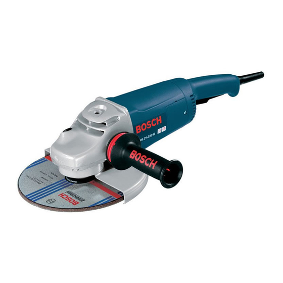 Bosch GWS 18 U Handbücher