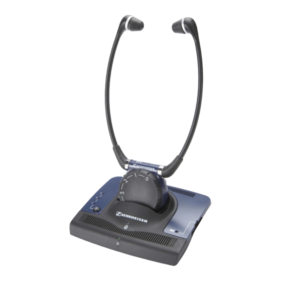 Sennheiser Set 840-TV Handbücher