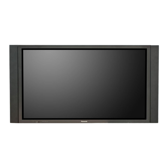 Panasonic TH-65PF9EK Handbücher