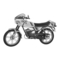 Motorräder Zundapp Mokick CS 50 448-310 Bedienungsanleitung