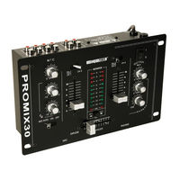 Hq Power PROMIX30 Bedienungsanleitung