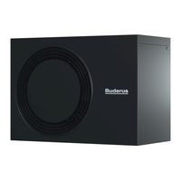 Buderus Logatherm WLW186i-7 AR E W Bedienungsanleitung