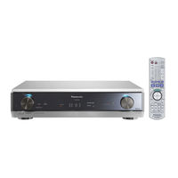 Panasonic SA-XR700 Bedienungsanleitung