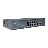 Digitus 8 FE PoE+2FE Uplink PoE Switch Bedienungsanleitung