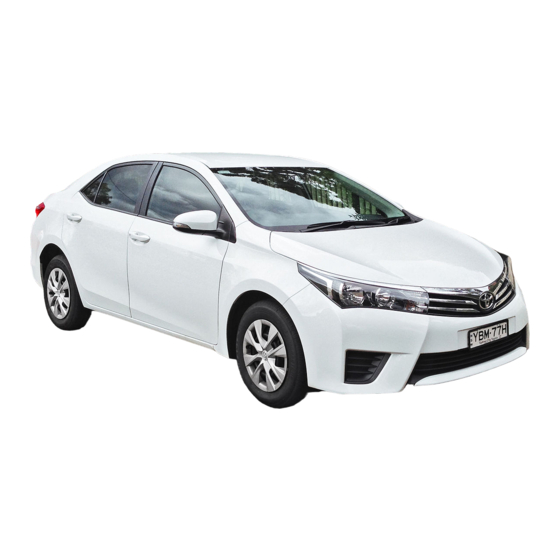 Toyota Corolla Handbücher