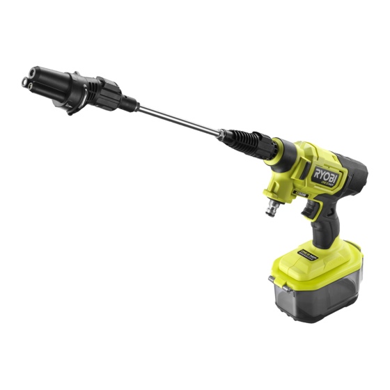Ryobi RY18PWX41A Handbücher