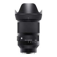 Sigma ART 35mm F1.2 DG II Bedienungsanleitung