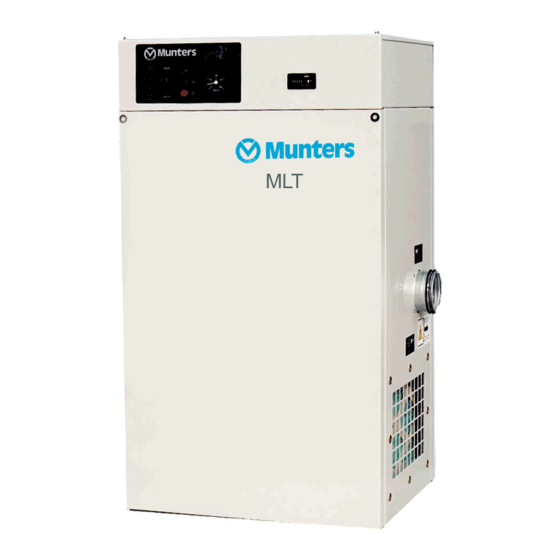 Munters IceDry 1400 Handbücher