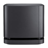 Bose BASS MODULE 500 Bedienungsanleitung