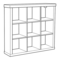 Möbel IKEA Kallax 2045653 Montageanleitung