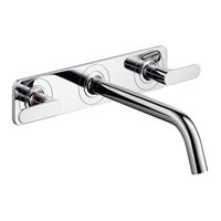 Hansgrohe AXOR Citterio M 34314000 Montageanleitung