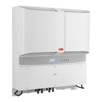 Abb PVI-10.0-TL-OUTD Handbuch