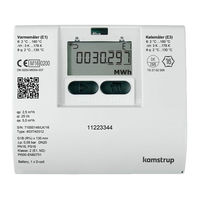 Kamstrup MULTICAL 403 Bedienungs Und Installationsanleitung Handbuch
