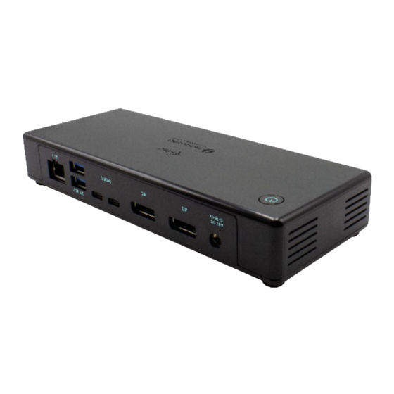 i-tec TB3CDUALDPDOCKPDIT Handbücher