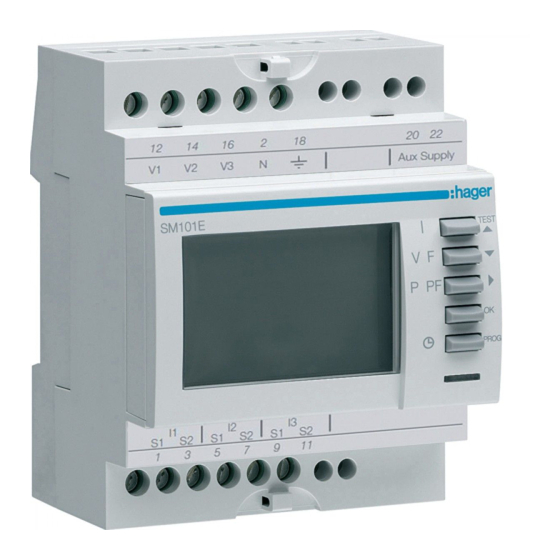 :hager SM101E Handbücher