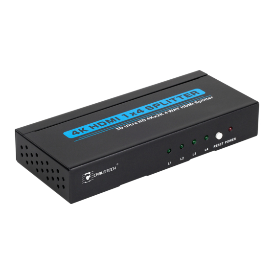 Cabletech URZ0970 Handbücher