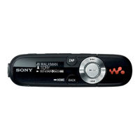Sony Walkman NWZ-B142 Bedienungsanleitung