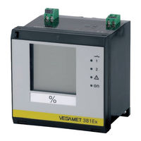 Vega VEGAMET 381 Ex Betriebsanleitung
