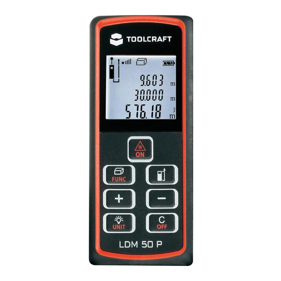 TOOLCRAFT LDM 50 P Handbücher