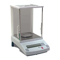 OHAUS Adventurer AX4202 Bedienungsanleitung