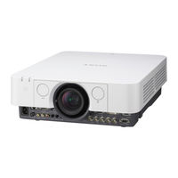 Sony VPL-FH35 Bedienungsanleitung