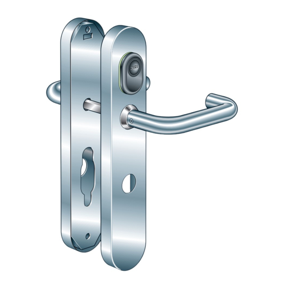 Kaba elolegic/exos c-lever remote Handbücher