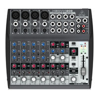 Behringer XENYX 1202 Bedienungsanleitung