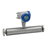 Krohne OPTIMASS 1000 Serie Zusatzanleitung