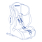 Autositze Sparco Corsa SPC F1000KI Bedienungsanleitung