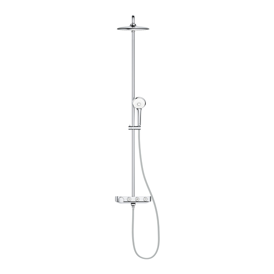 Grohe RAINSHOWER SMARTCONTROL 26 510 Handbücher