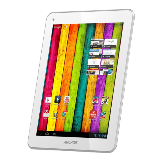 Archos 80 Titanium Handbücher