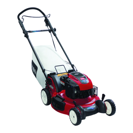 Toro Recycler 20996 Handbücher