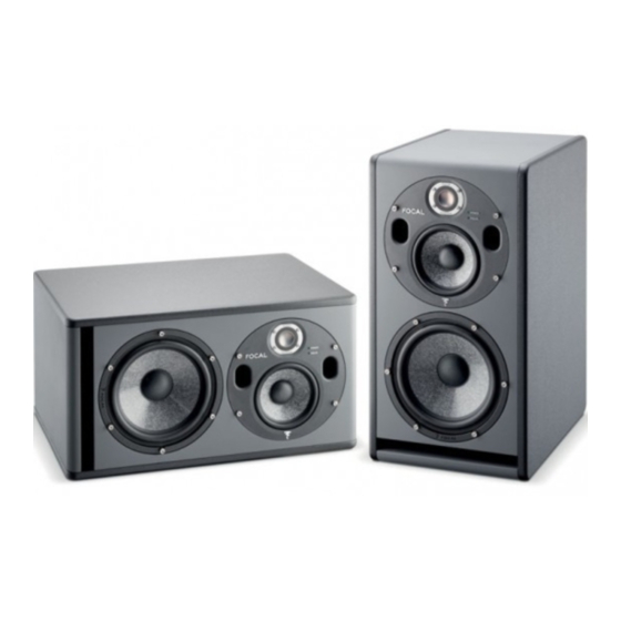 Focal TRIO6 BE Handbücher