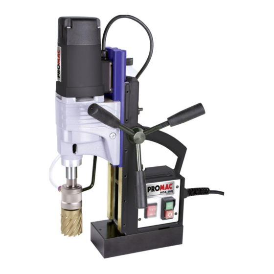 Promac MDA-50Q Handbücher