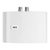 Aeg MTH 350 Gebrauchs- Und Montageanweisung